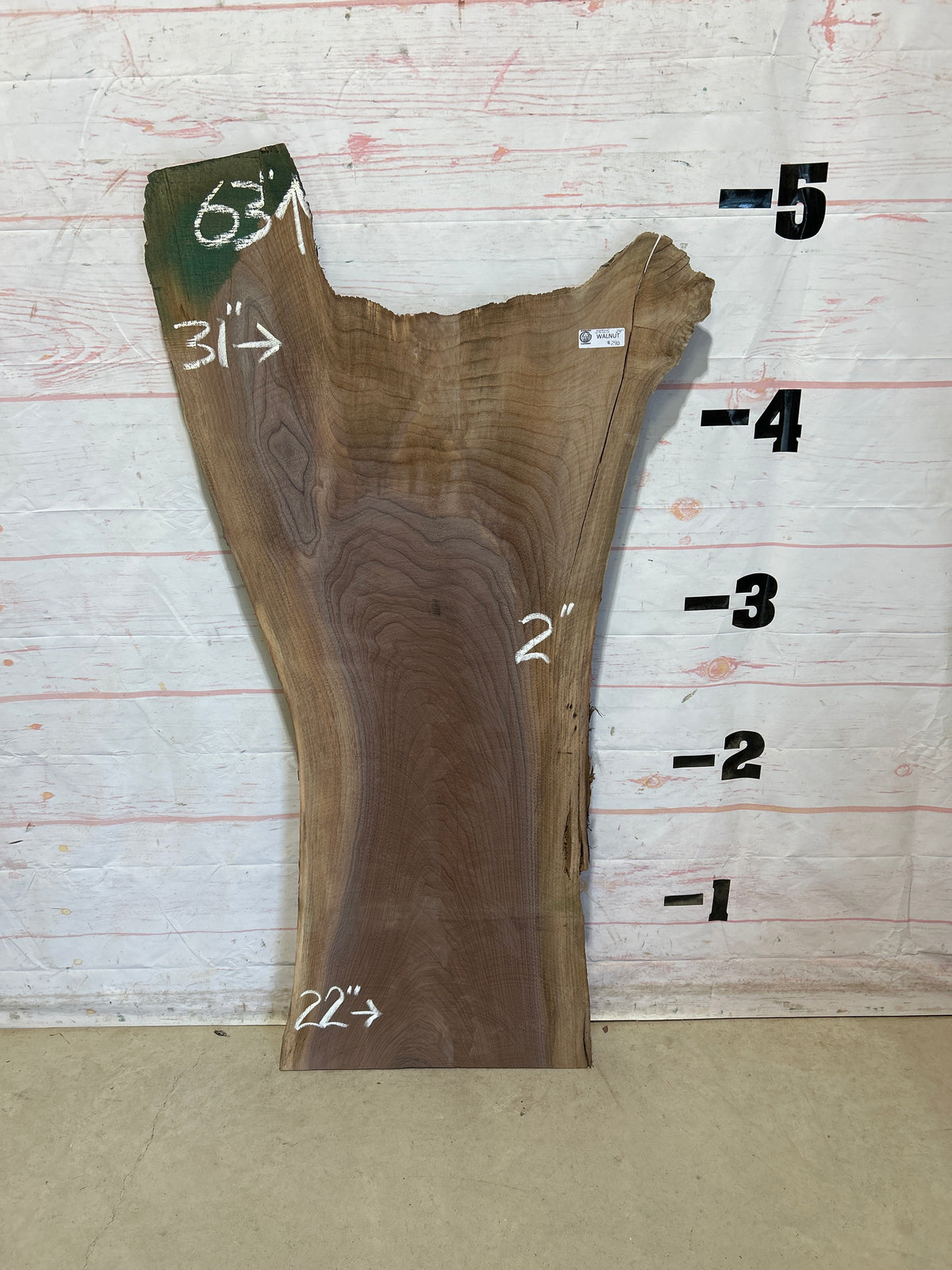 Live Edge Walnut Sku#28725N-24