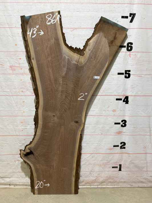 Live Edge Walnut Sku#27239J-38