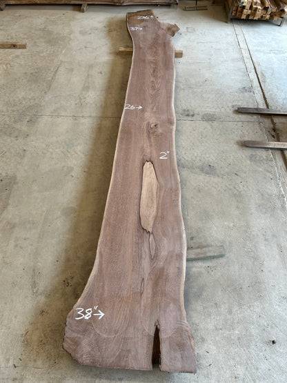 Live Edge Walnut Sku#27948S-105