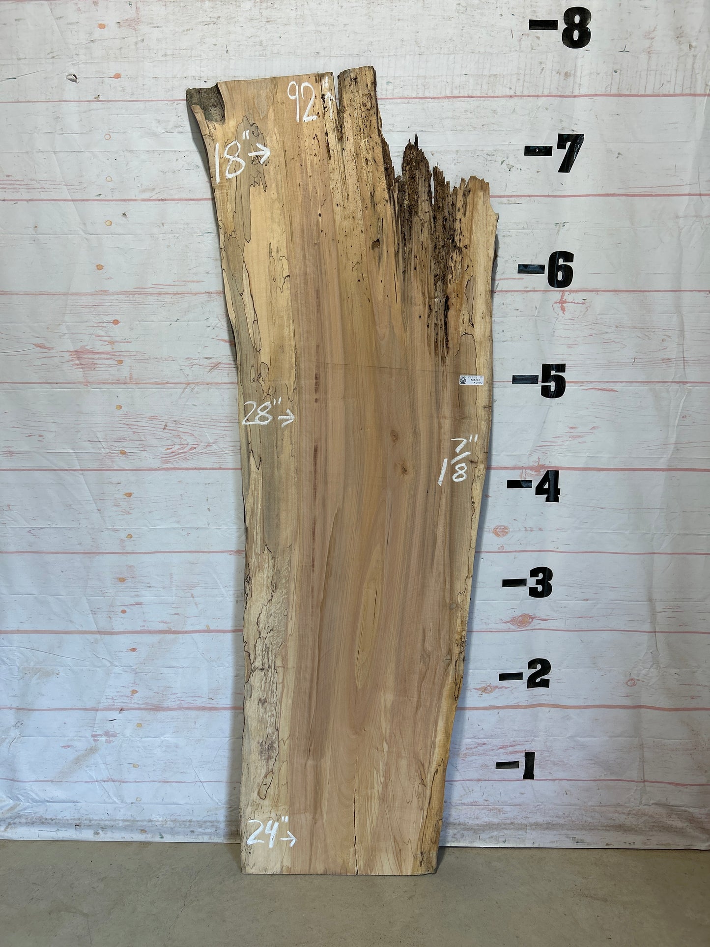 Live Edge Maple Sku#28323-29