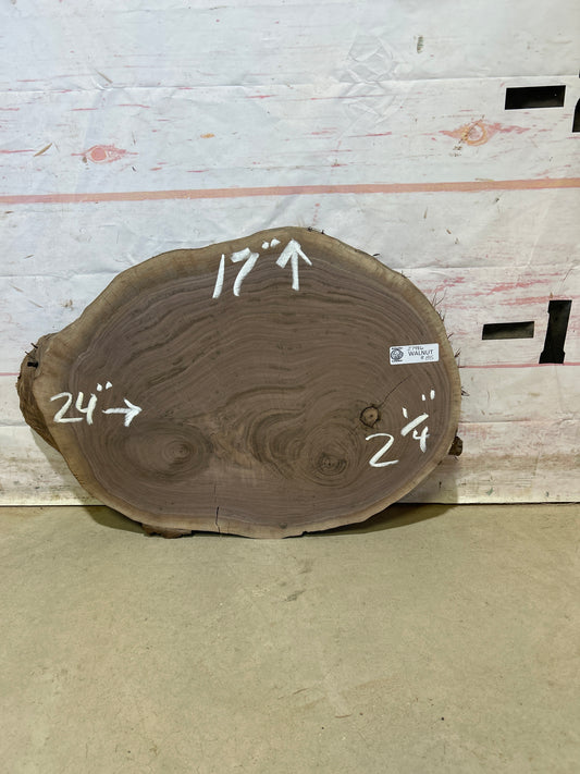 Live Edge Walnut Cookie Sku#27986M