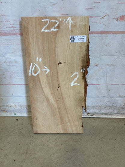 Live Edge Maple Sku#27633M-3