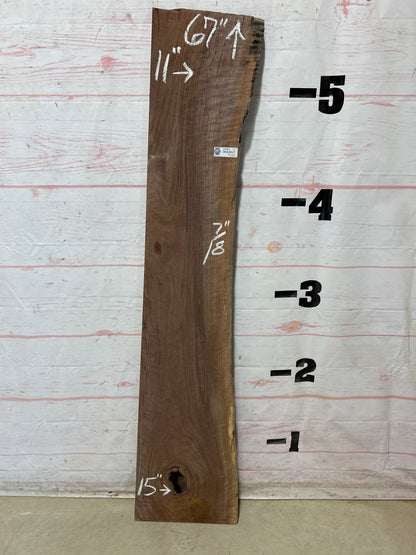 Live Edge Walnut Sku#28386C-12