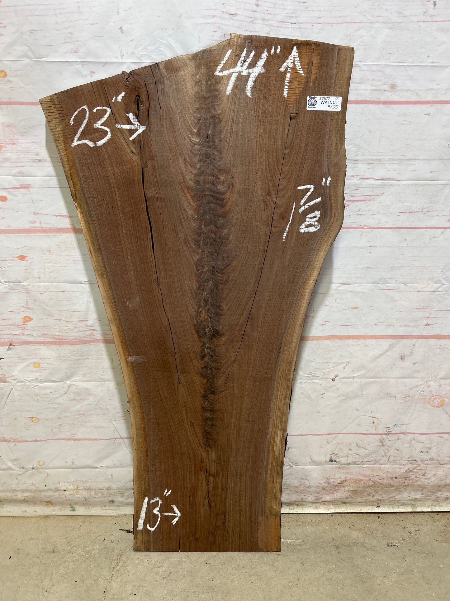 Live Edge Walnut Sku#27577M-11