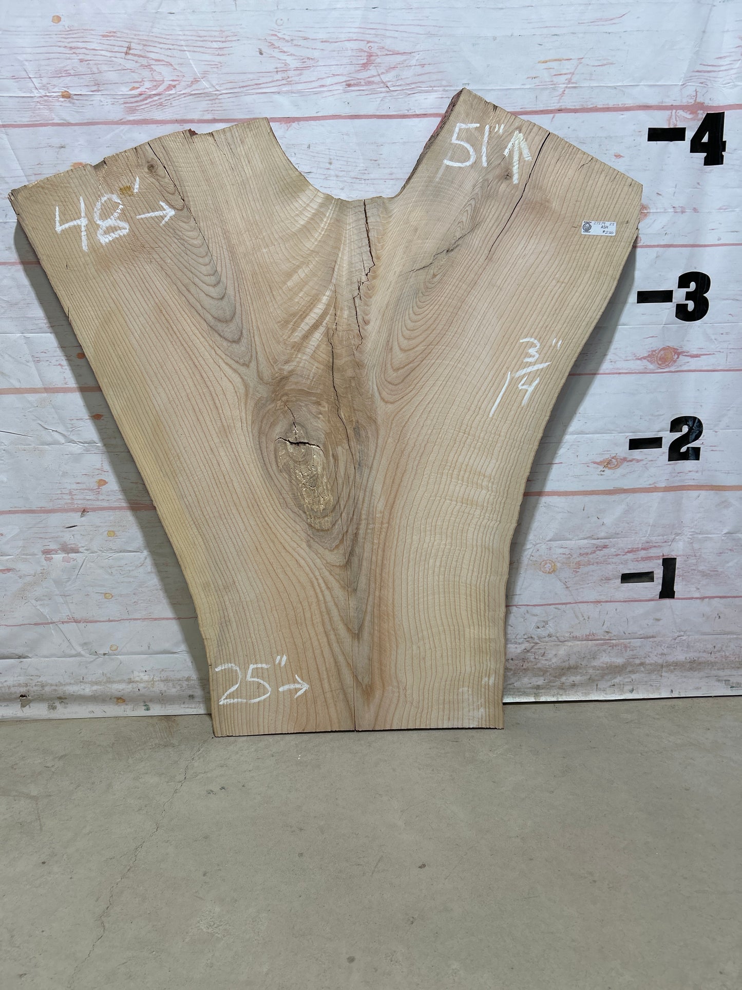 Live Edge Ash Sku#27279N-23