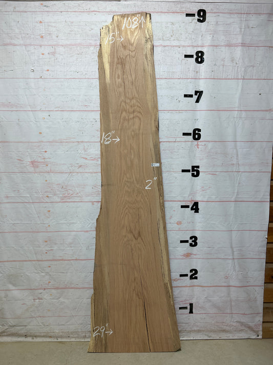 Live Edge Red Oak Sku#27533-33