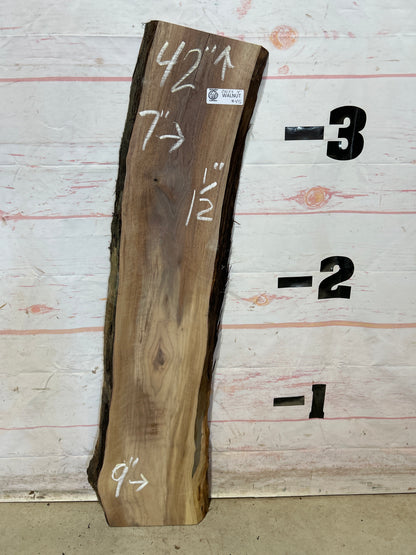Live Edge Walnut Sku#28033M-4