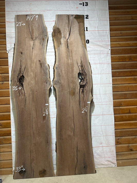 Live Edge Walnut Set Sku#27254-142