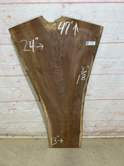 Live Edge Walnut Sku#27560M-9
