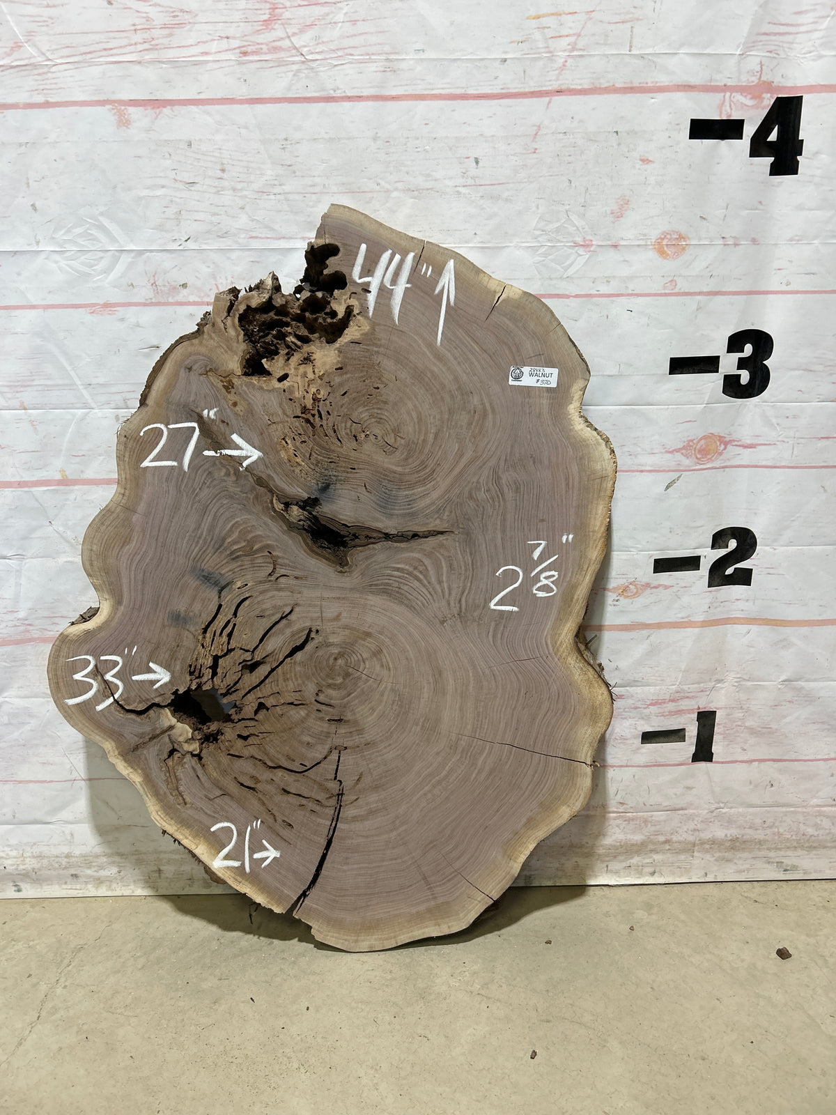 Live Edge Walnut Sku#28883M