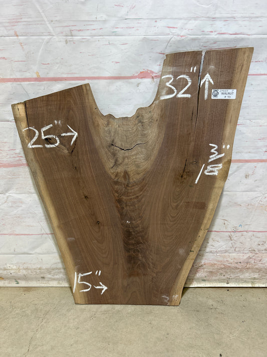 Live Edge Walnut Sku#27559M-7