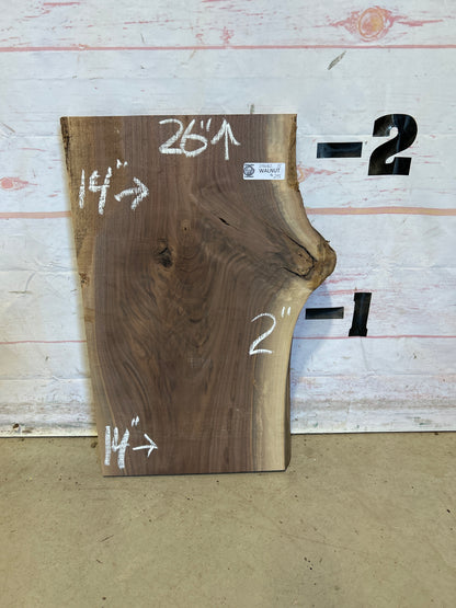 Live Edge Walnut Sku#28682M-5 Gino 9/14