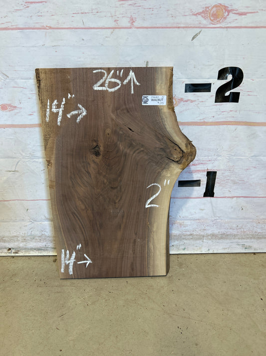 Live Edge Walnut Sku#28682M-5 Gino 9/14
