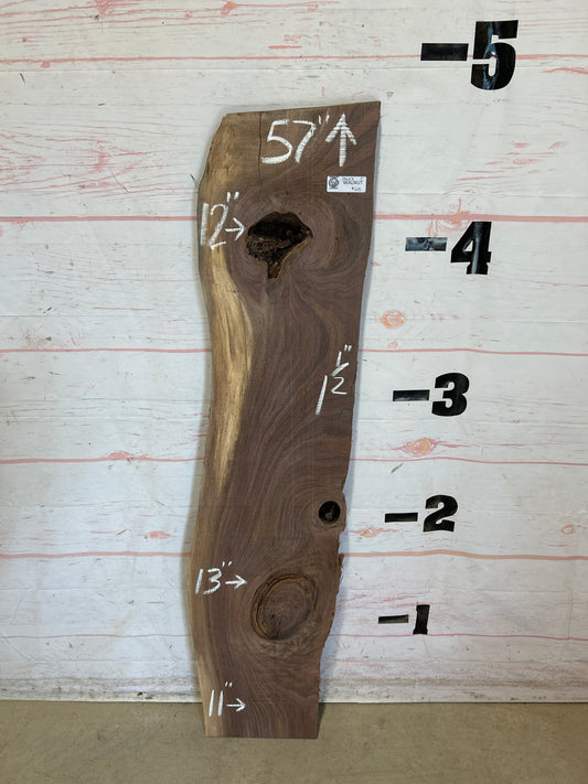 Live Edge Walnut Sku#28643M-7
