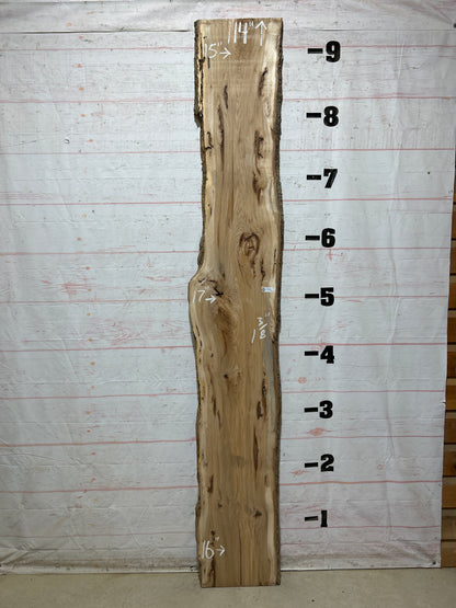 Live Edge Hickory Sku#28231-19