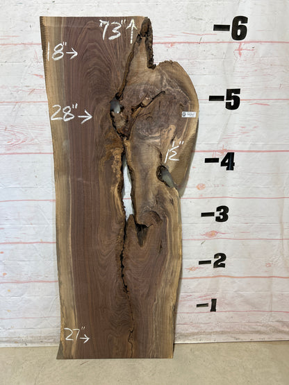 Live Edge Walnut Sku#28535-17