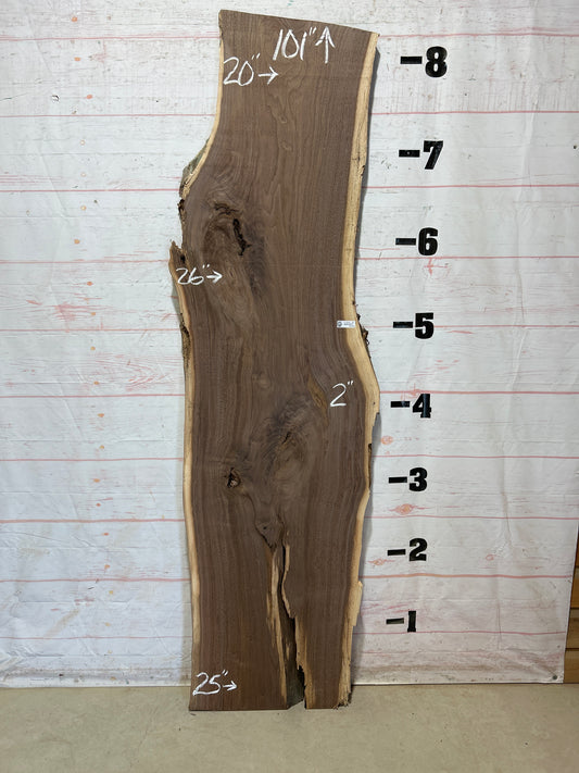 Live Edge Walnut Sku#27896K-32