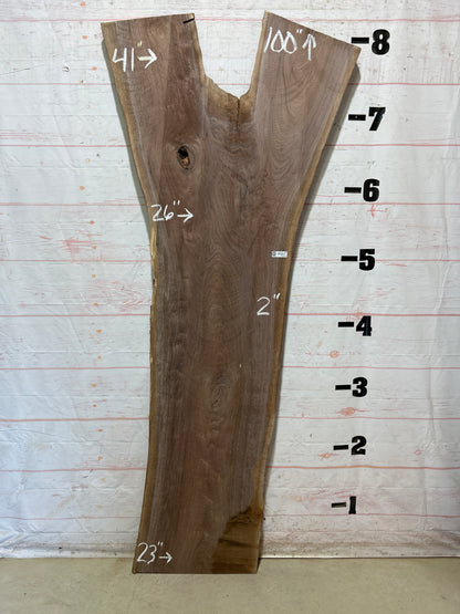 Live Edge Walnut Sku#27465J-44