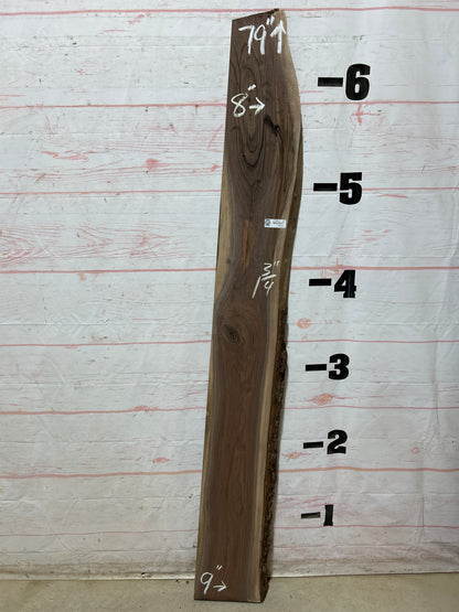Live Edge Walnut Sku#27485C-9