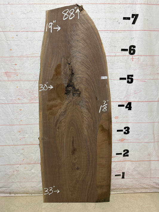 Live Edge Walnut Sku#28112A-32