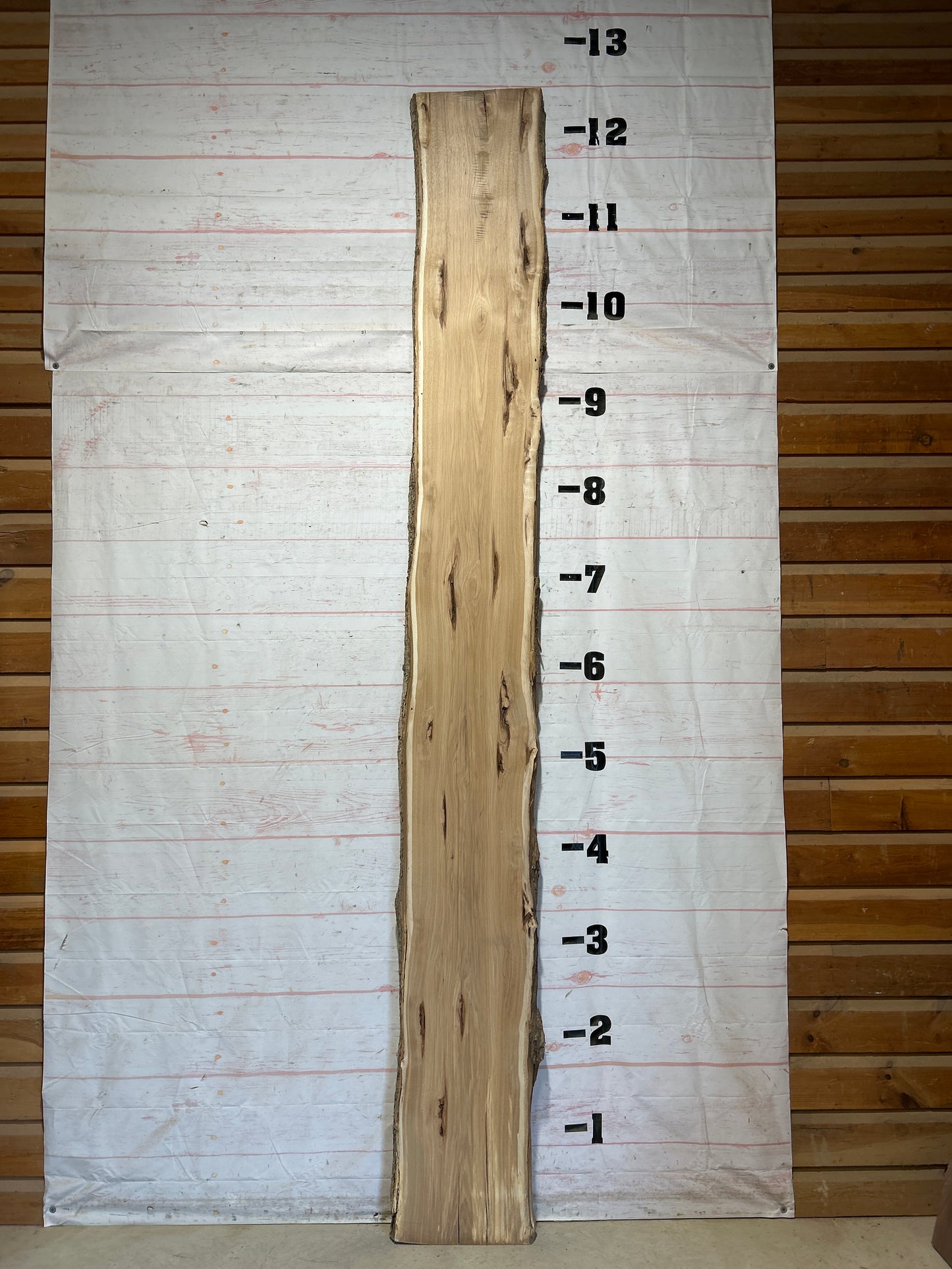 Live Edge Hickory Sku#28599-27
