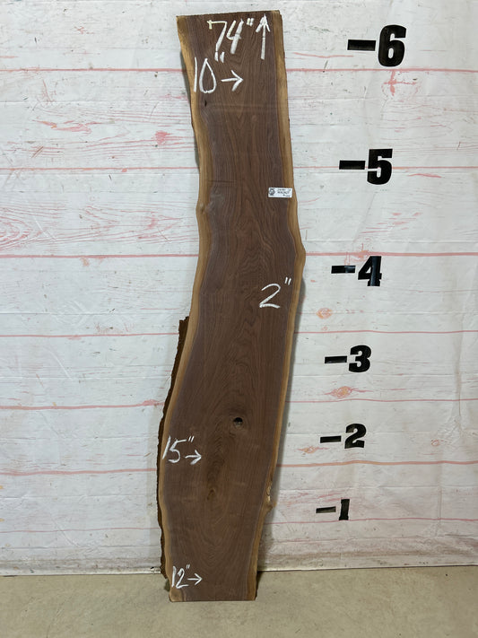 Live Edge Walnut Sku#28480G-13