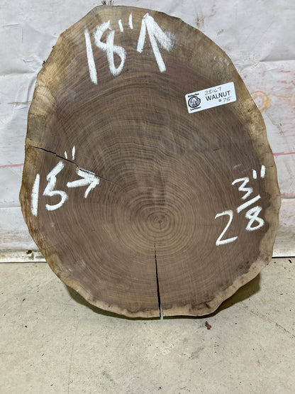 Live Edge Walnut Cookie Sku#28167M