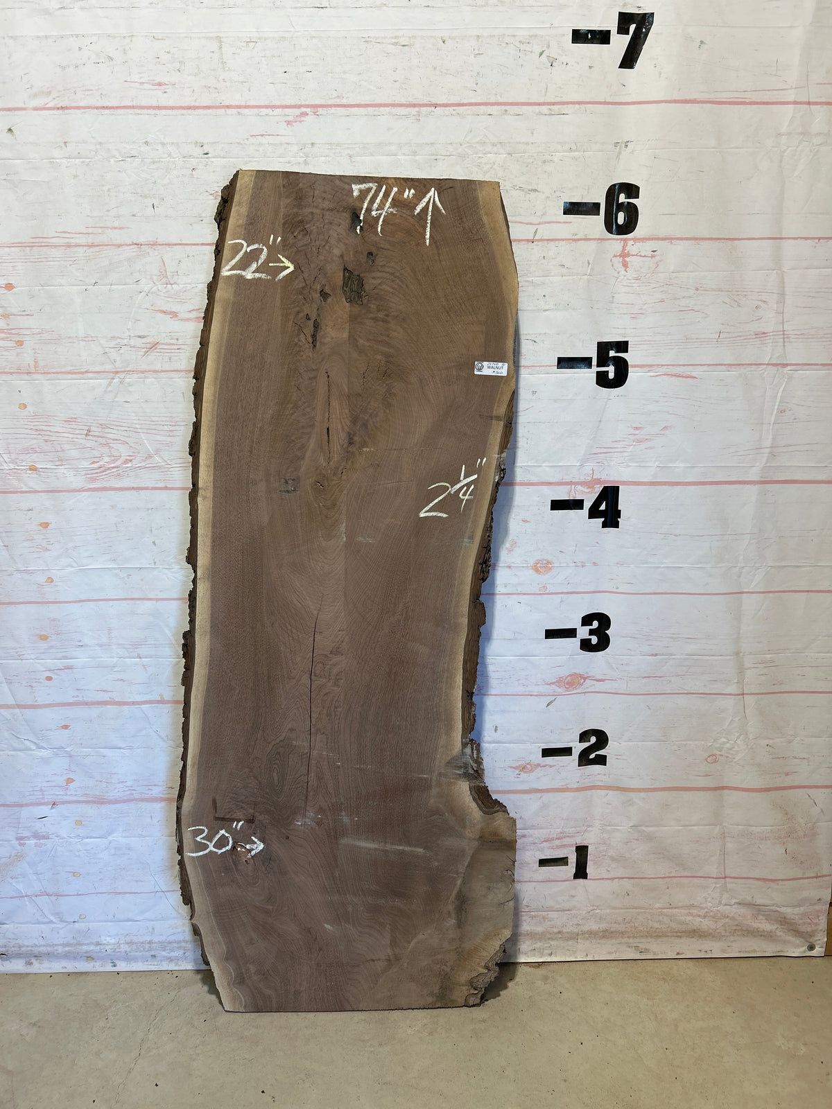 Live Edge Walnut Sku#28748N-30