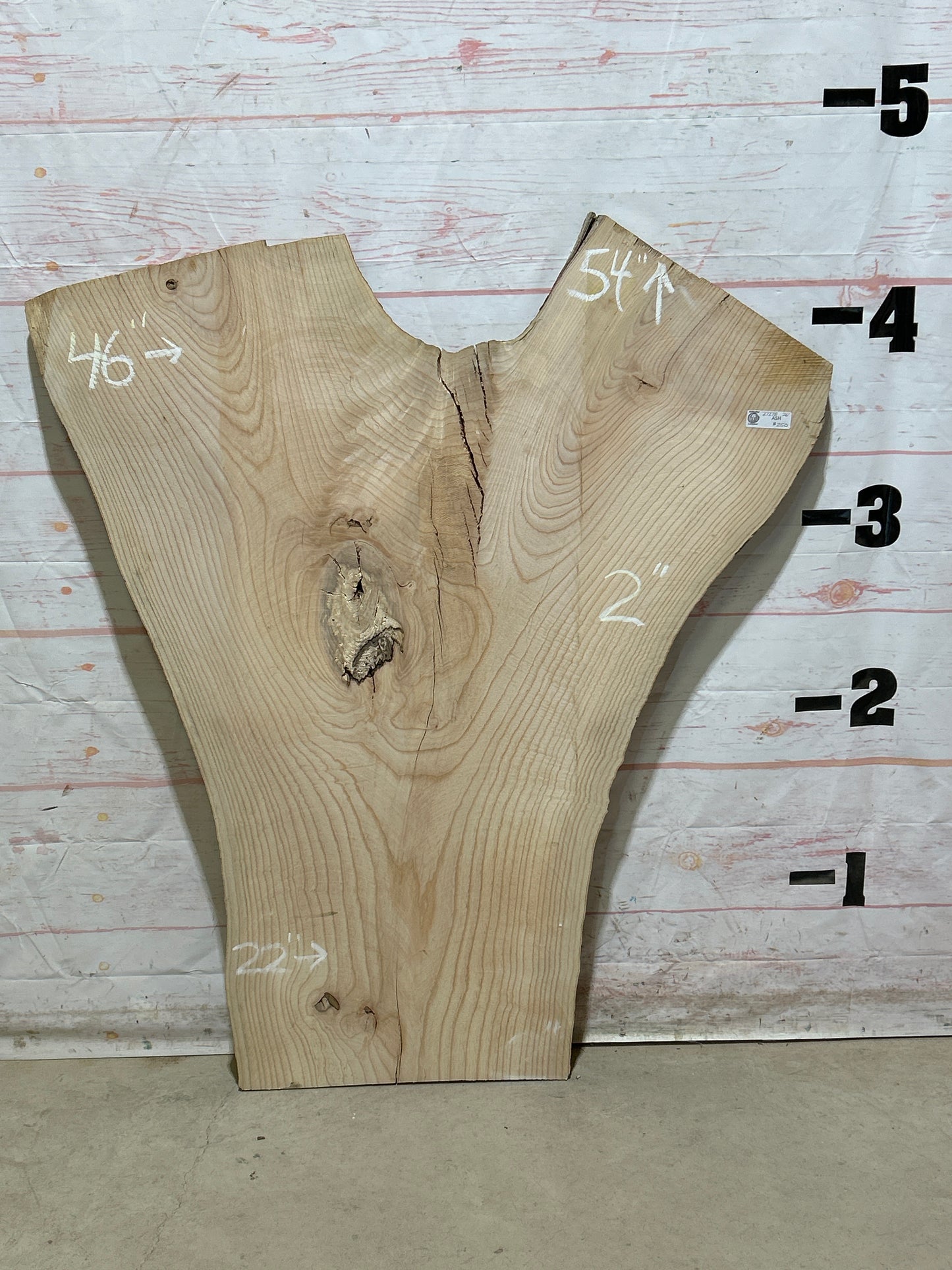 Live Edge Ash Sku#27278N-26