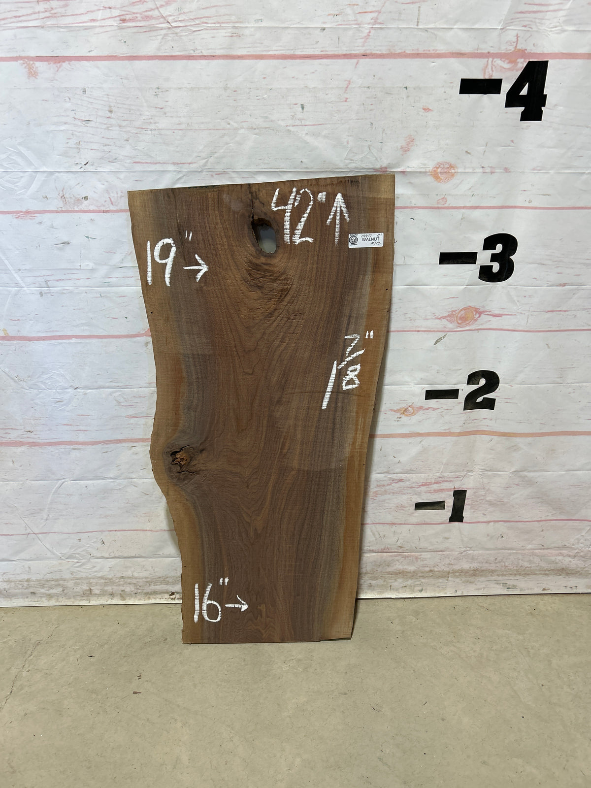 Live Edge Walnut Sku#28847M-11