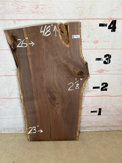 Live Edge Walnut Sku#28409M-17