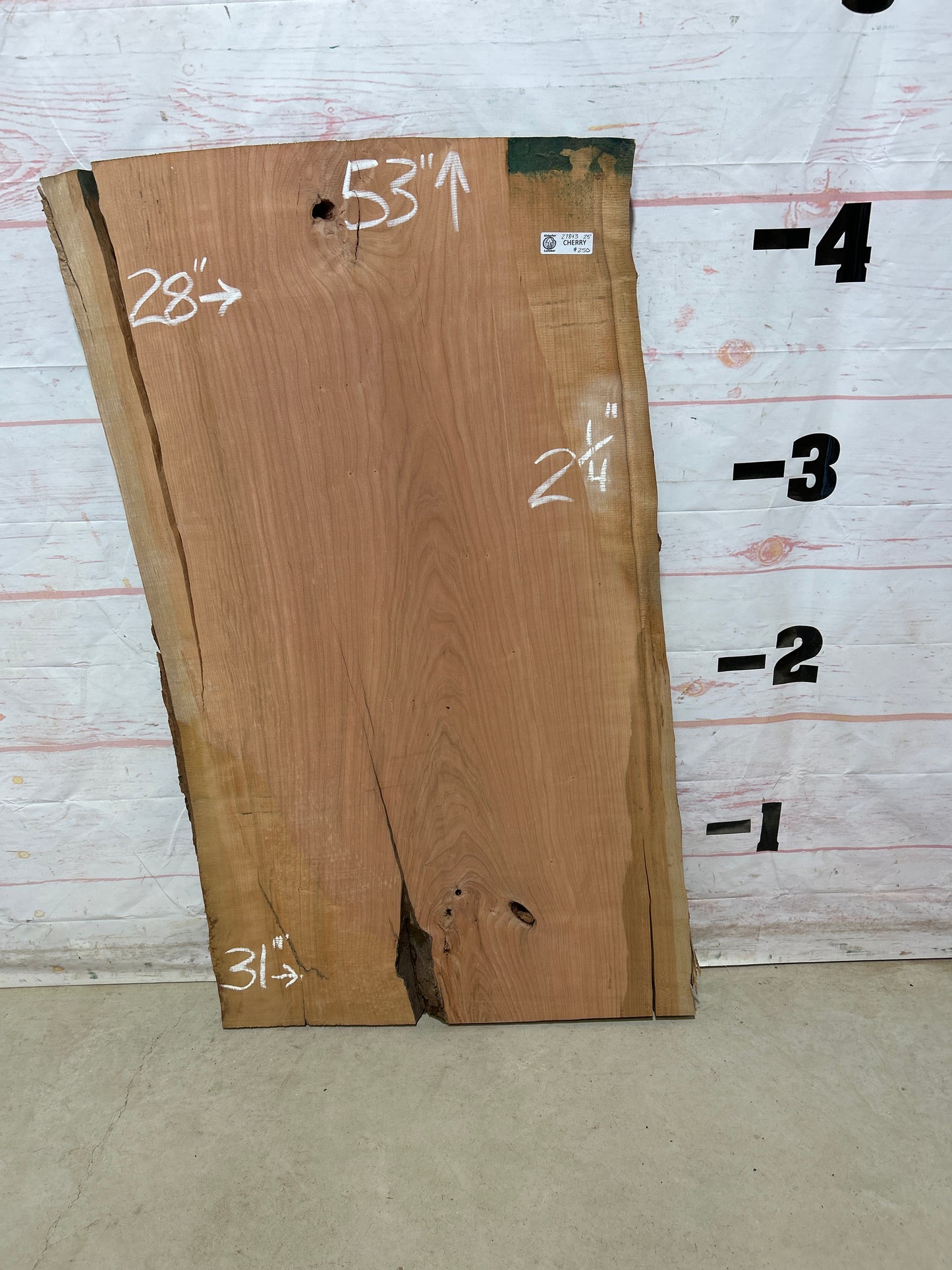 Live Edge Cherry Sku#27843H-25