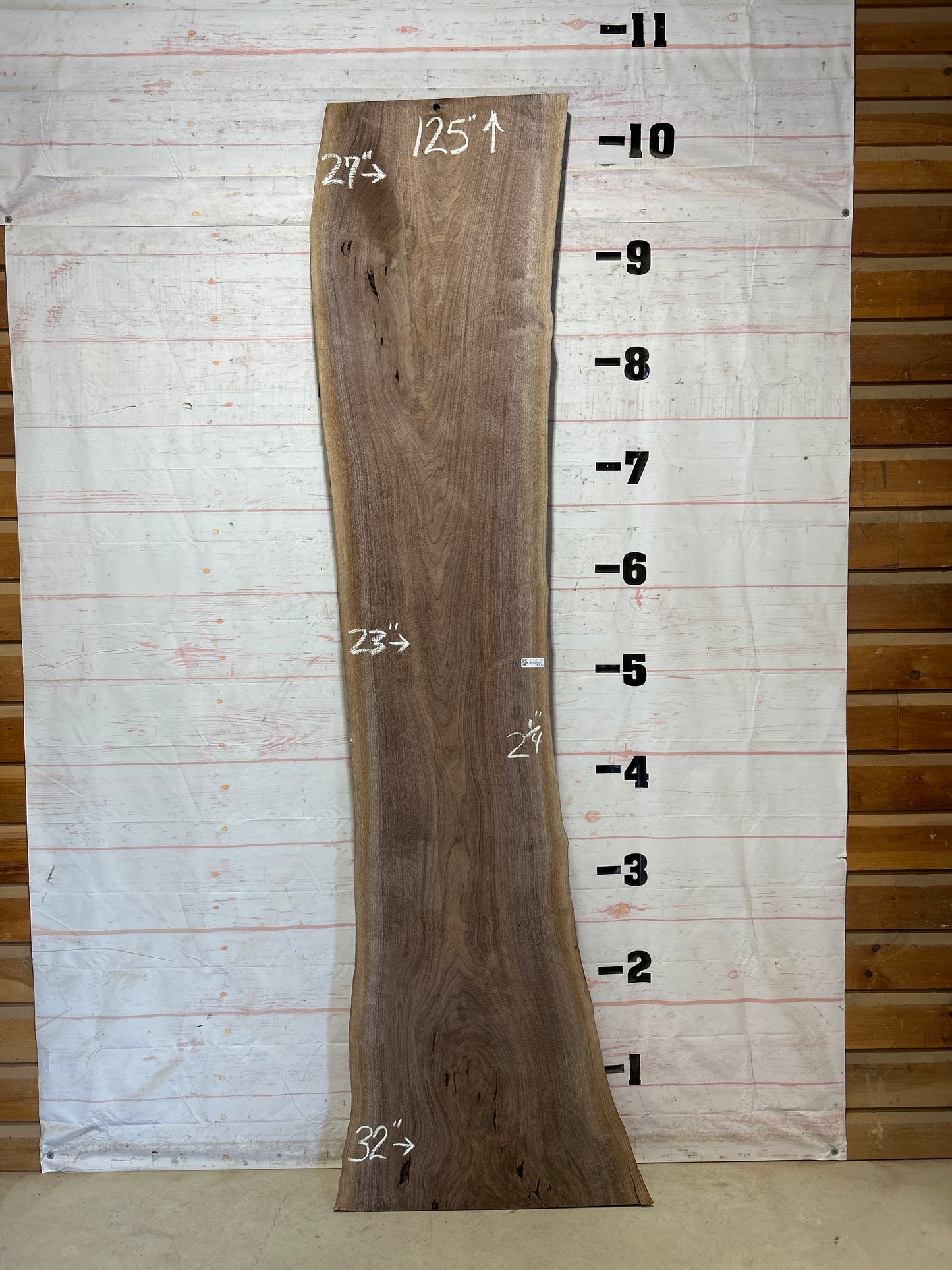 Live Edge Walnut Sku#27953K-55