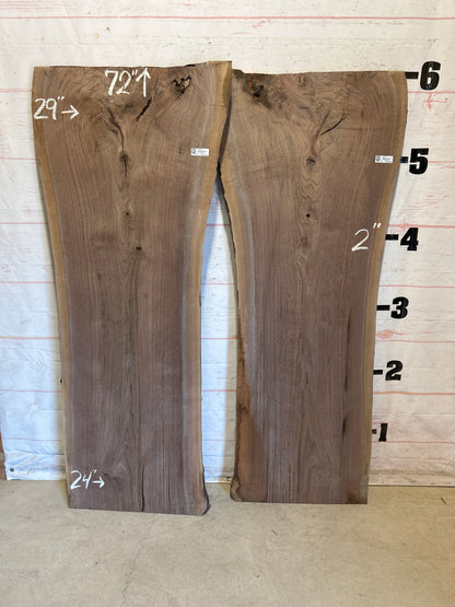 Live Edge Walnut Set Sku#28921K-54