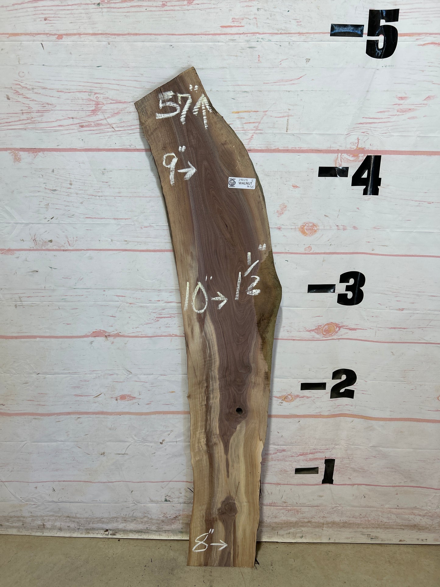 Live Edge Walnut Sku#28025M-5