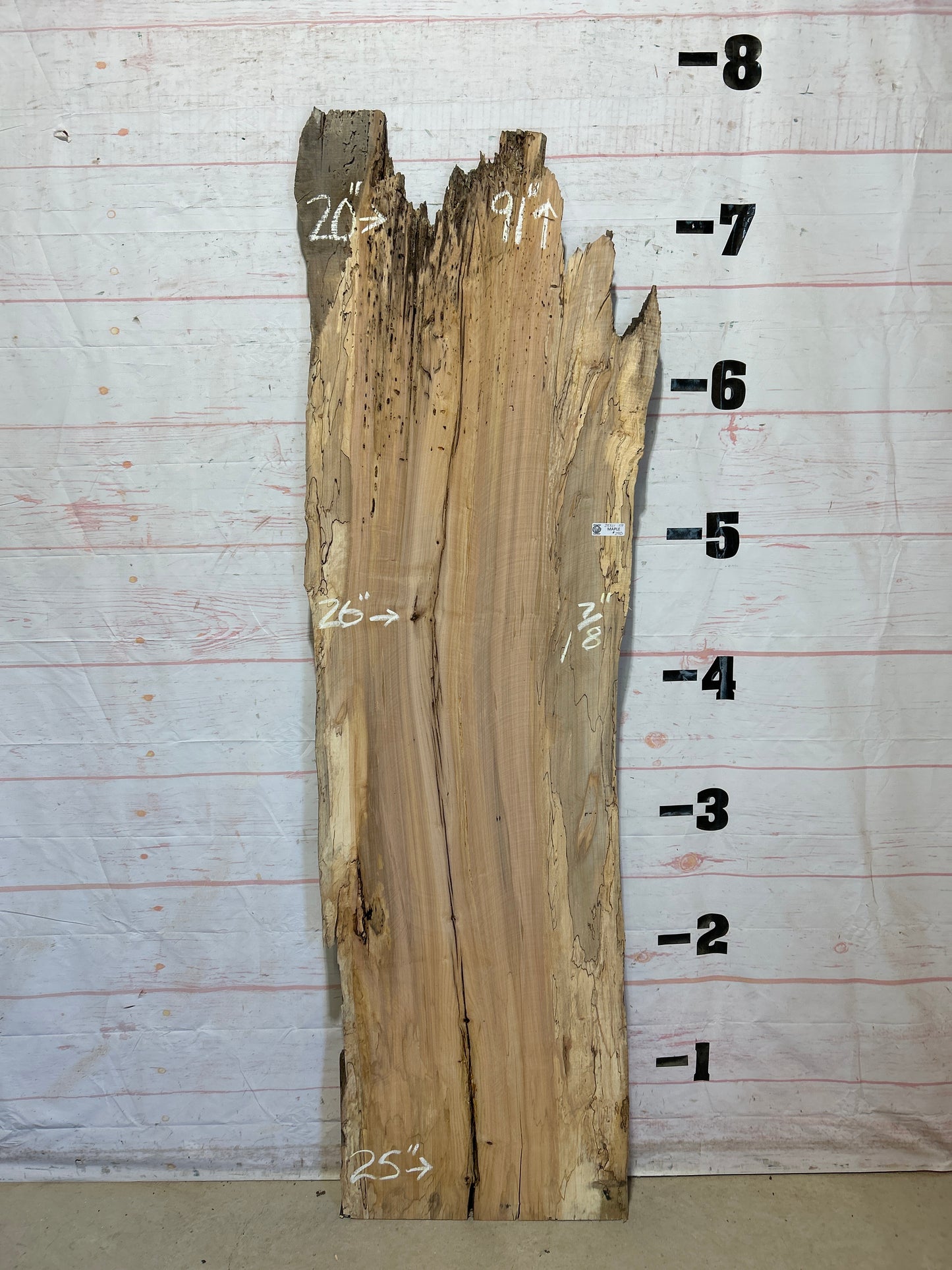 Live Edge Maple Sku#28321-29