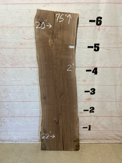 Live Edge Walnut  Sku#29006G-22
