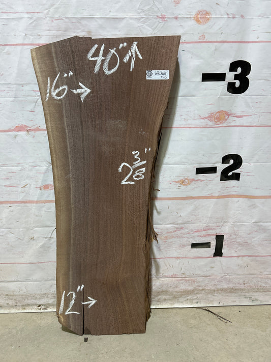 Live Edge Walnut Sku#27322M-10