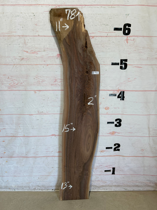 Live Edge Walnut Sku#28476G-14