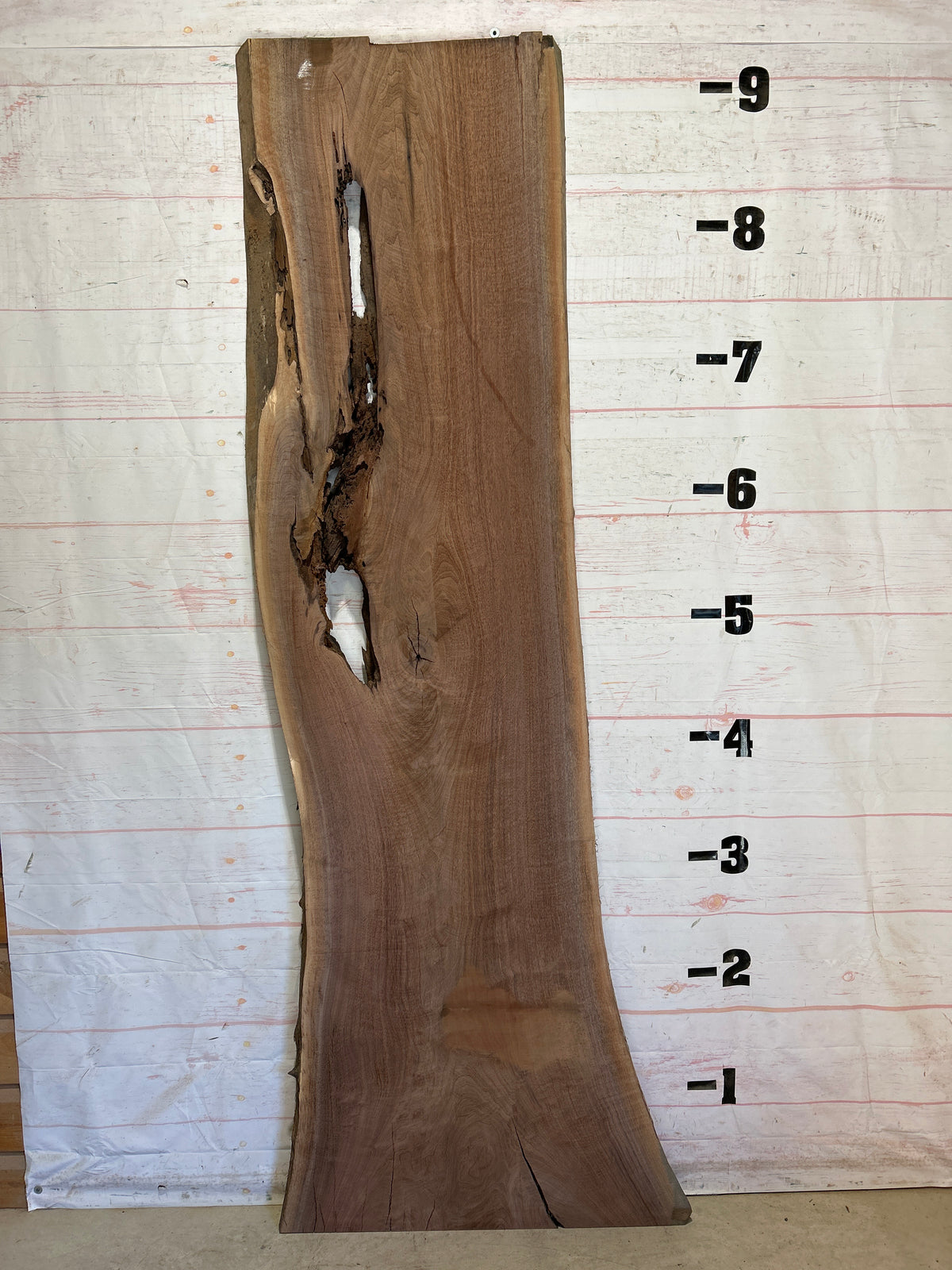 Live Edge Walnut  Sku#29001K-66