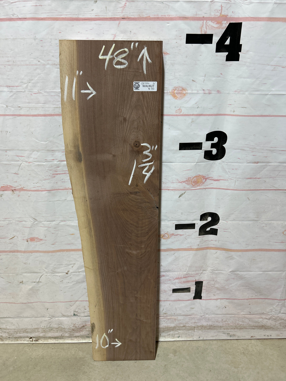 Live Edge Walnut Sku#28706M-6