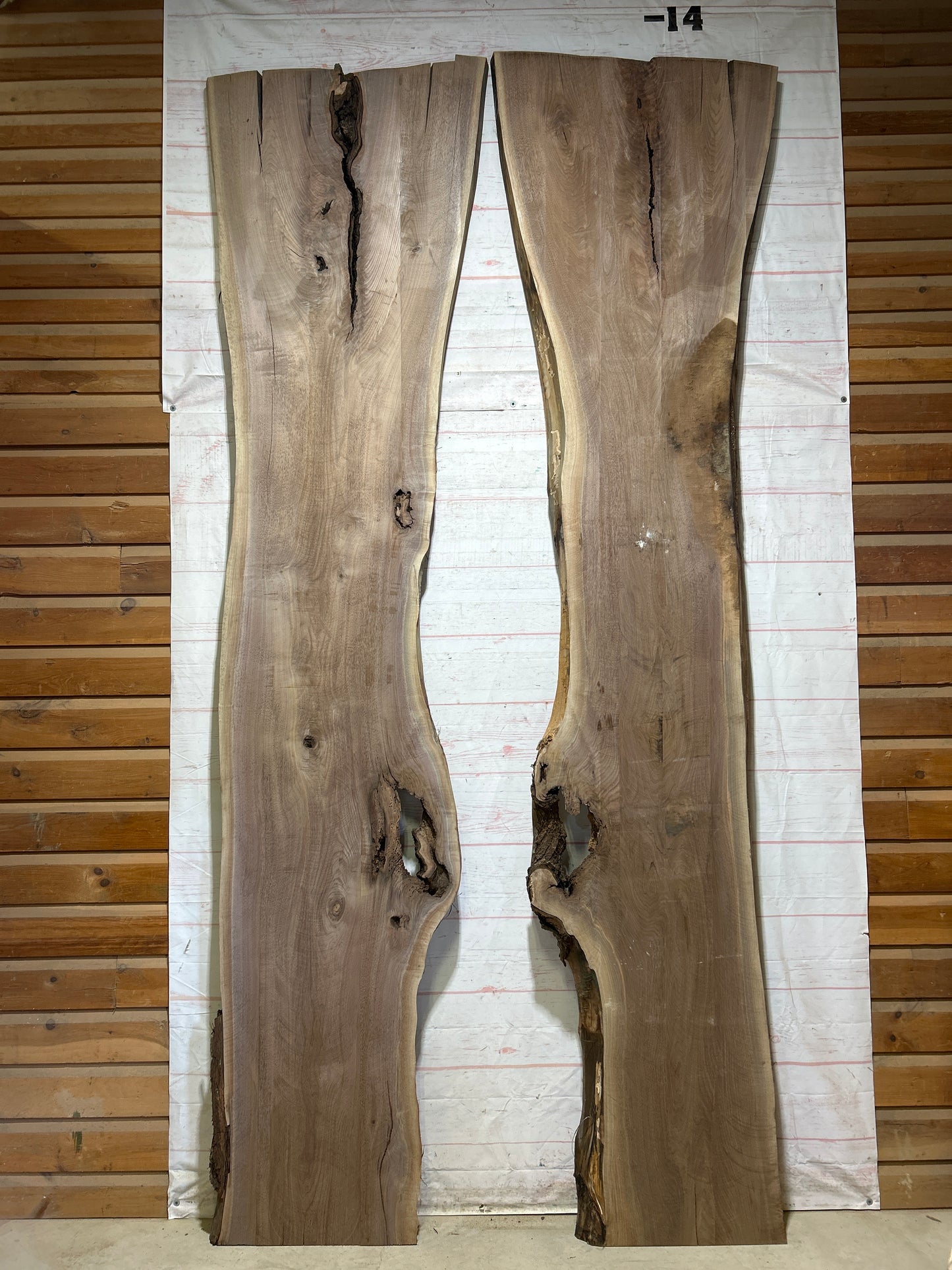 Live Edge Walnut Set Sku#28537-180