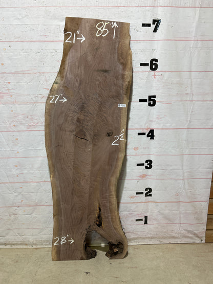 Live Edge Walnut Sku#28977A-37