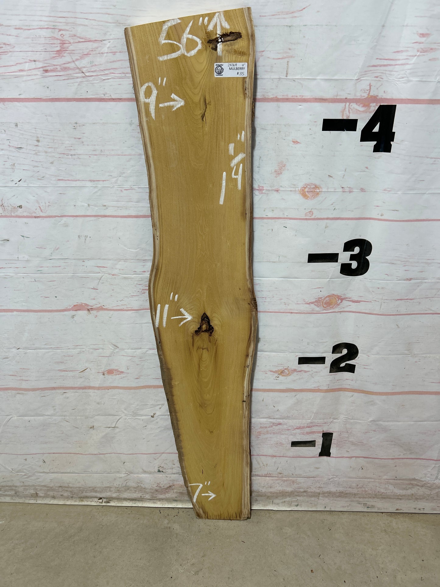 Live Edge Mulberry Sku#28369M-4