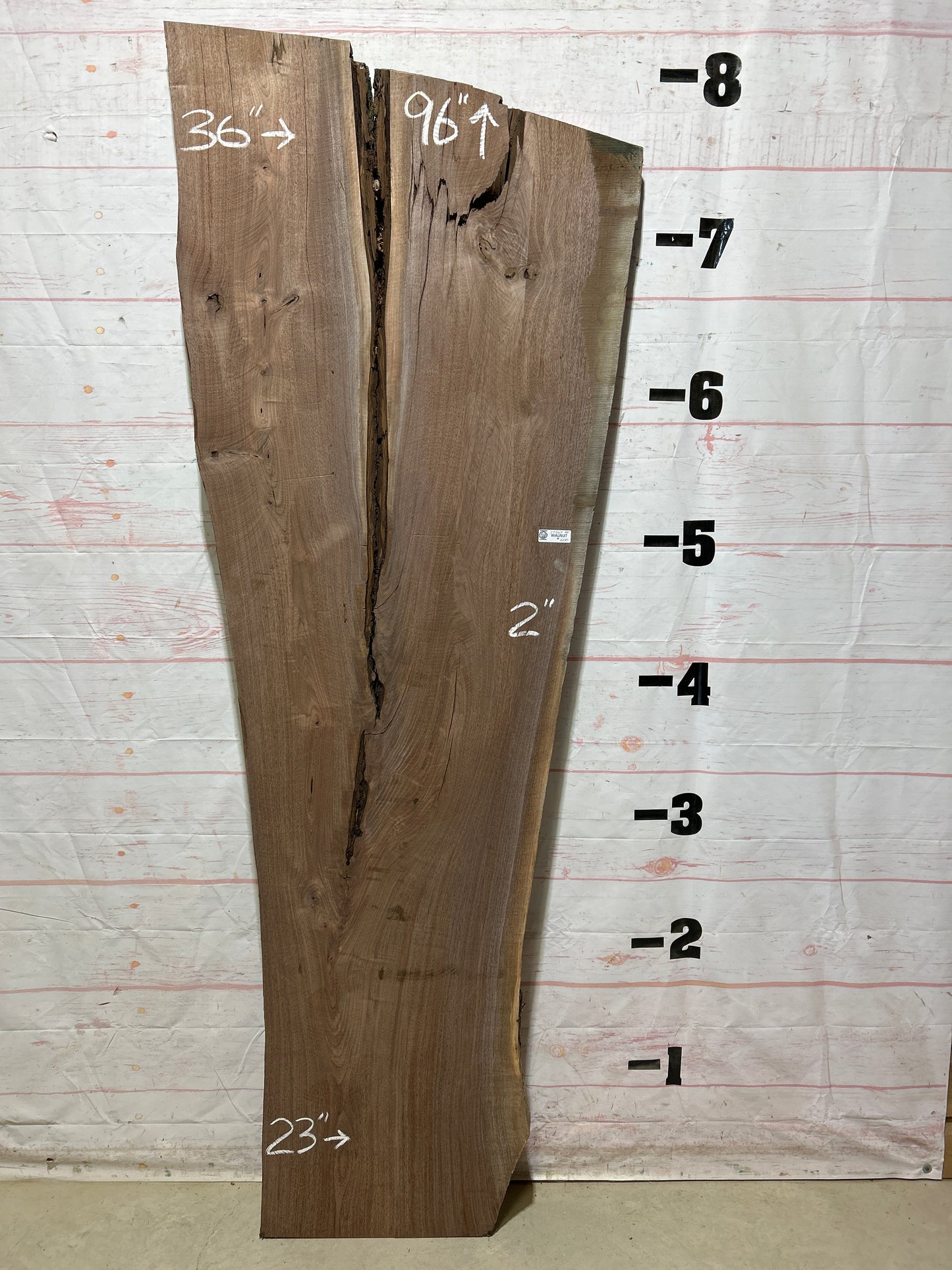 Live Edge Walnut Sku#27367-40