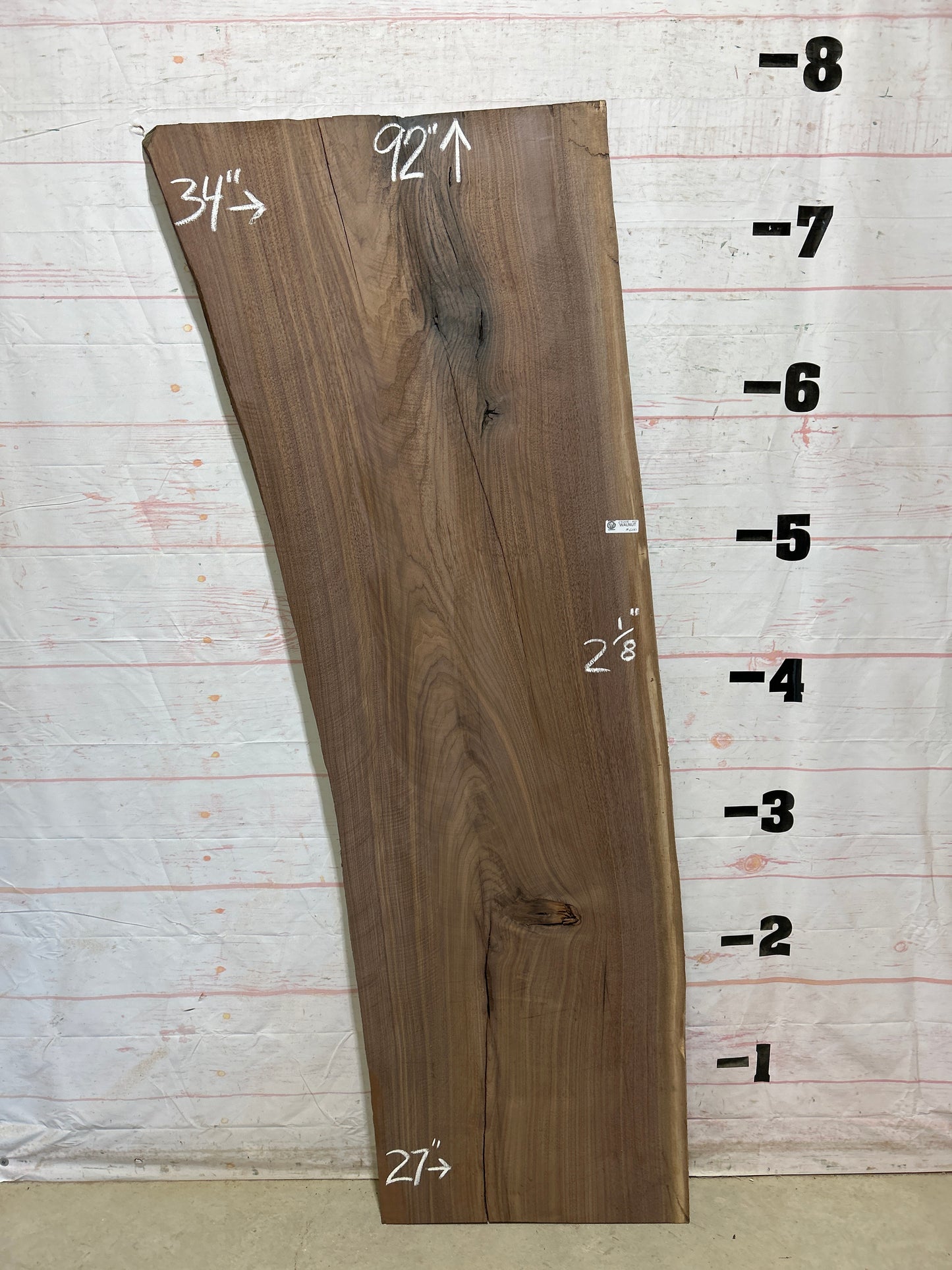 Live Edge Walnut Sku#28208J-40