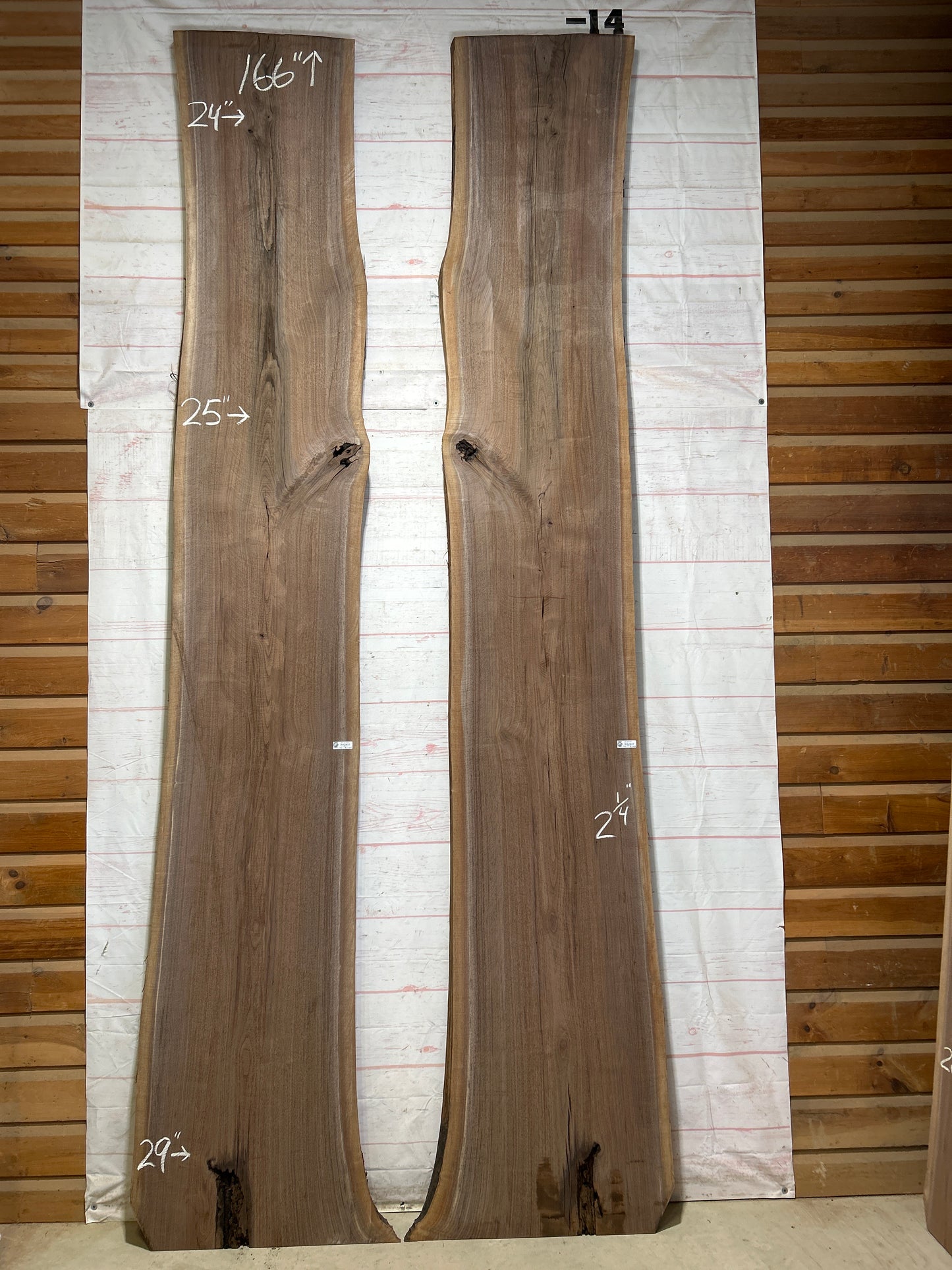 Live Edge Walnut Set Sku#28340-140