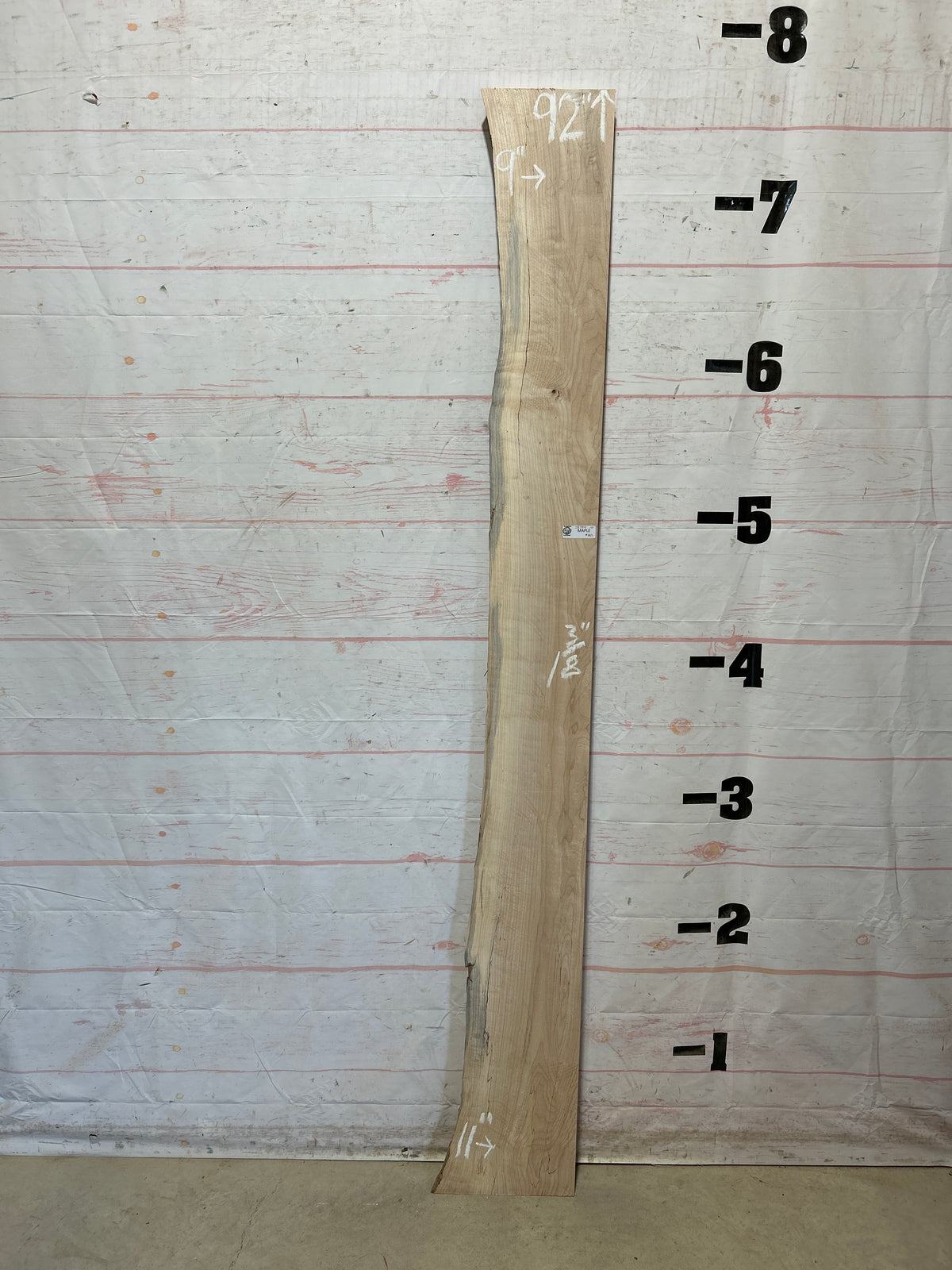 Live Edge Maple Sku#28794E-10