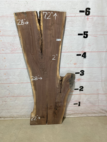 Live Edge Walnut Sku#28942N-25