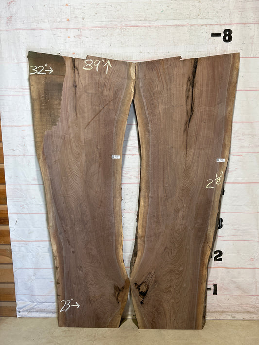 Live Edge Walnut Set Sku#28975K-70